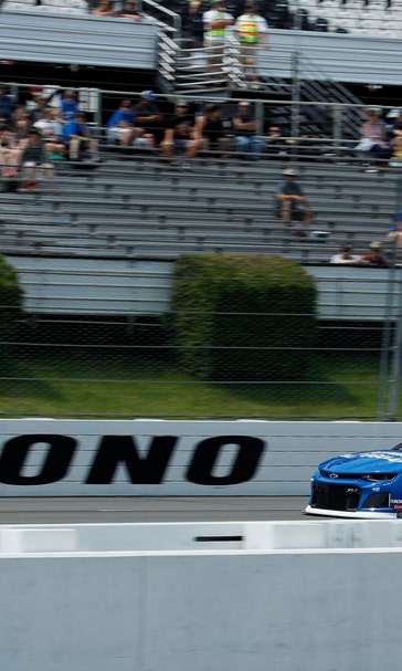 Byron to lead the field to green for NASCAR race at Pocono